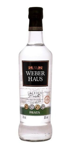 Cachaça Weber Haus Prata - 700ml