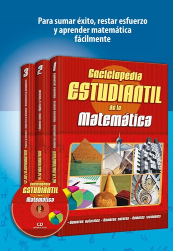 Enciclopedia Estudiantil De La Matemática 3 Vols Con Cd-rom