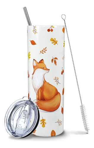 Fox Tumbler, Fox Gifts For Women/girls, Fo B09nrh5mt9_180424