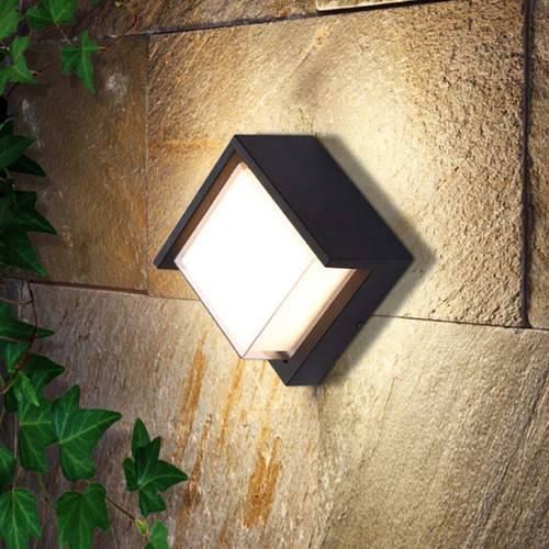 Luz De Parede Led Rgbw Com Mudança De Cor Ip65