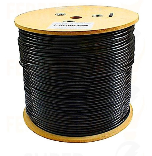 Bobina Cable Taller Negro 2 X 0.75 X 200mt
