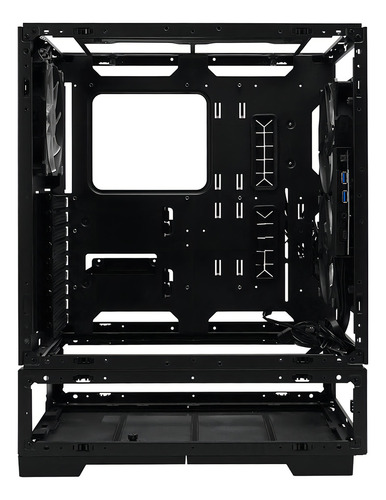 Gabinete Gamer Inwin Modfree Base E-atx Negro Full Tower Negro