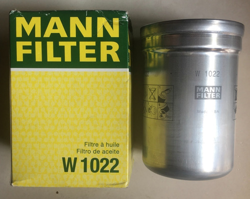 Filtro Aceite Mann Filter W1022 Equiv. John Deere Re504836