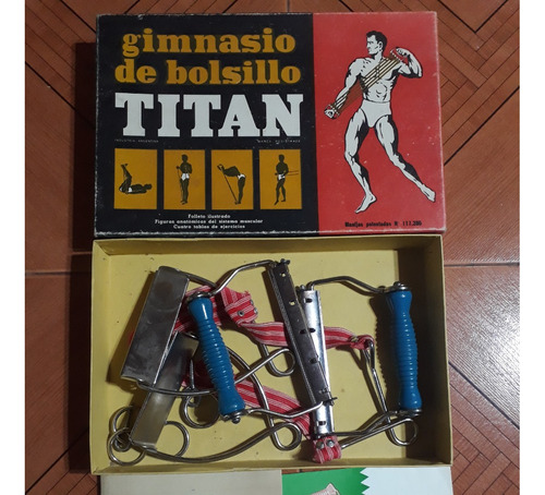 Juego De Gimnasio, Bandas Elasticas. Juego Vintage Antiguo !