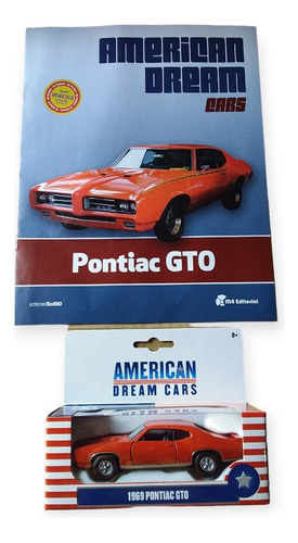 Autos De Colección American Dream Pontiac Gto Y Revista 