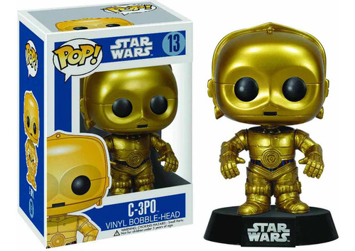 Funko Pop! - C-3po #13 - Star Wars Blue Box (Usado)