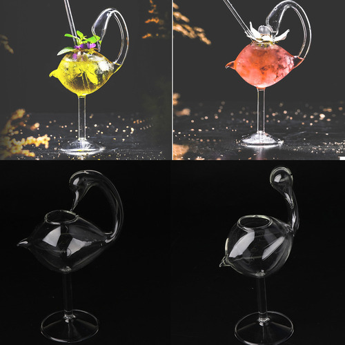 . Elega, Elegantes Copas De Vino Tinto Con Forma De Cisne