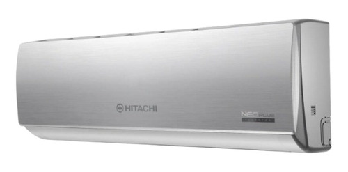 Imagen 2 de 3 de Aire Acondicionado Hitachi Neo Plus Split Inverter Frío/calor 2838 Frigorías Plateado 220v Hsam3300