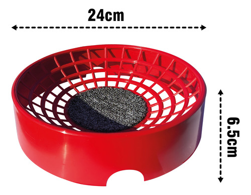 X40 Nido Para Aves Alfombra Paloma Pack 24cm Promo Comercio
