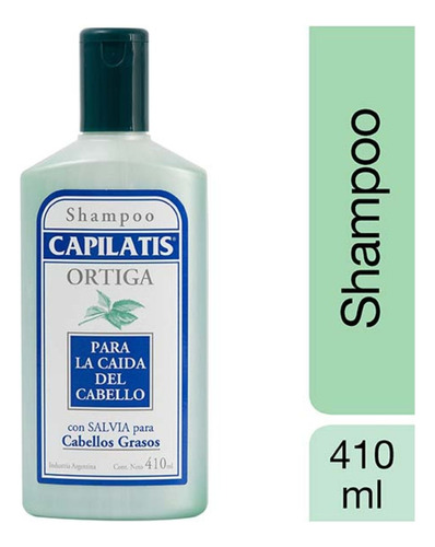 Shampoo Anticaída Capilatis Tratante Ortiga 410 Ml