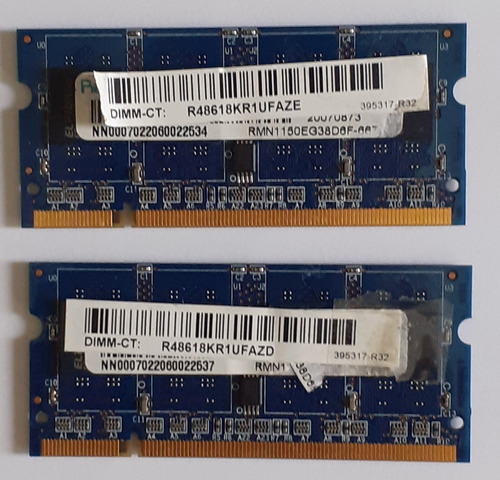 Memoria Ram Ddr2 512mb 333mhz Laptop