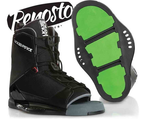 Tabla De Wakeboard Hibrida Liquid Force Omega Botas Transit