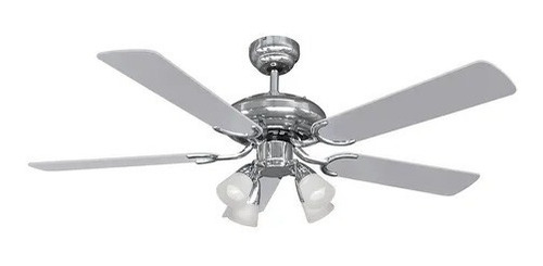 Imagen 1 de 6 de Ventilador De Techo Liliana Con Luz Vthm415 5 Vel 1.20mt 80w