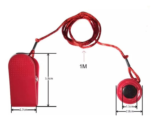 Llave Seguridad Trotadora 