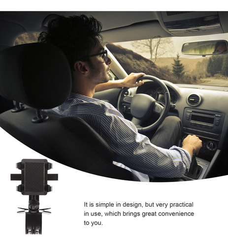 Soporte Giratorio Para Teléfono De Coche, 1 Unidad, Salpicad