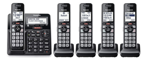 Telefono Panasonic Inalambrico 5 Unidades Dect 6.0