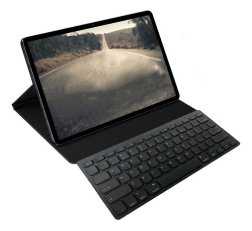 Capa Com Teclado Bluetooth Para Tablet 9 Polegadas