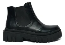 Comprar Botas De Mujer Con Elastico Borcegos Comodos Con Plataforma