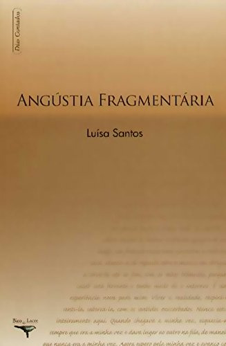 Libro Angustia Fragmentaria De Santos Luisa Climepsi (deckle