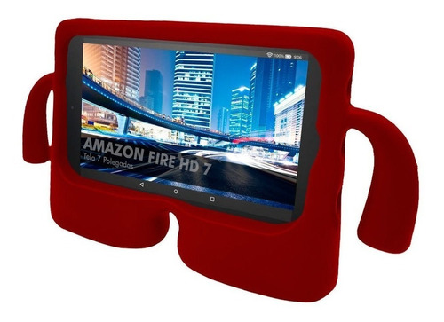 Capa Para Tablet Amazon Fire Hd 7 Case Infantil Anti Impacto