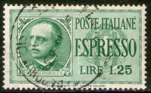 Italia Sello Usado Para Carta Expreso X 1,25 L. Años 1932-33