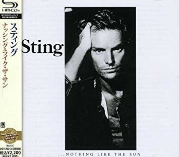 Sting Nothing Like The Sun Shmcd Japan Import  Cd