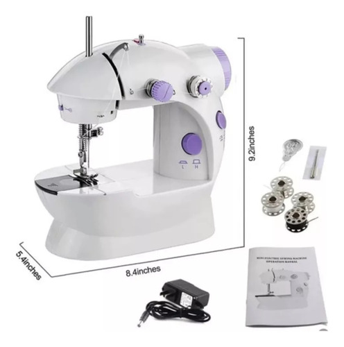 Maquina De Coser Mini Maquina De Cocer Color Blanco