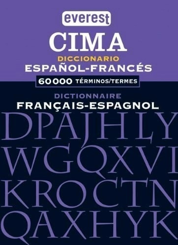 Libro Diccionario Bilingue  Cima-everest  Frances Espa/ol 