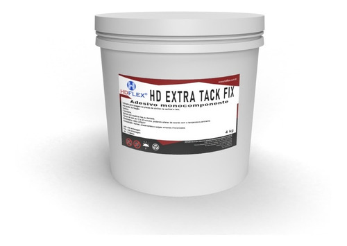 Cola Piso Vinilico Hd Extra Tack Fix 4 Kg Sim. Quartzolit