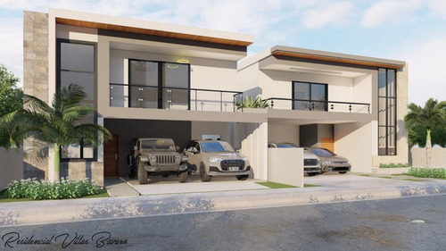 Los Corales-villas Bavaro,proyecto De Villas De 3 Desde 350k