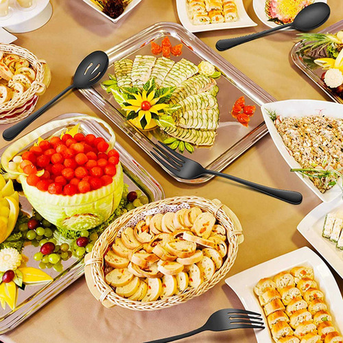 2 Porções De Buffet De Aço Inoxidável, Catering, Festa E Ban