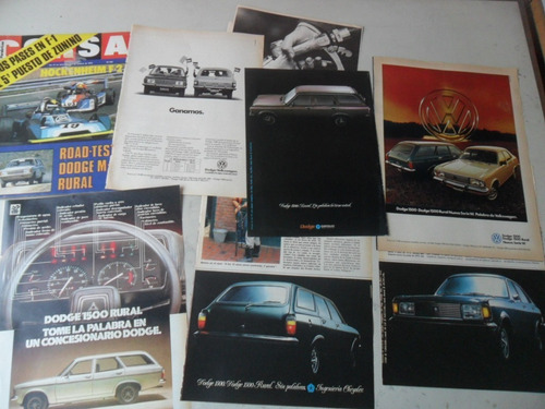 Lote 6 Dodge 1500 Publicidad 1 Revista No Manual Insignia 78