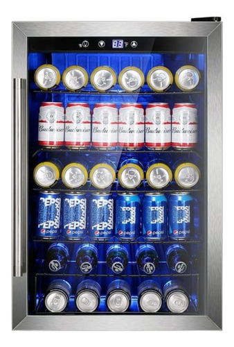 Kndko Frigobar 4.5 Puerta De Vidrio,capacidad 180pz Xchws