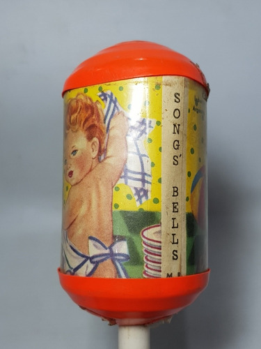 Imagen 6 de 10 de Antiguos Juguetes Bebé Móvil Sonido Exc Estado Mag 57717