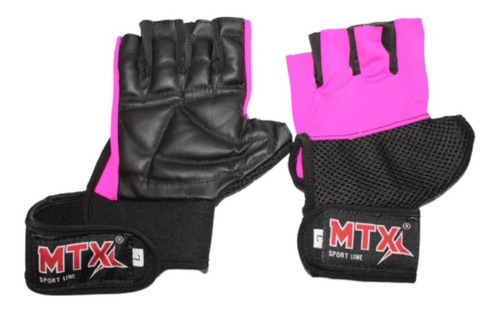 Guantes Piel Nylon Pesas Ciclismo Proteccion Gym Barras 