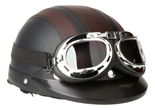 Gorro De Equitación Half Vintage Goggles Face 54-60 Cm Scoot