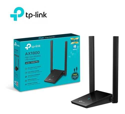Adaptador Usb 3.0 Wireless Ax1800 Wifi 6 Tp-link Archer Tx20