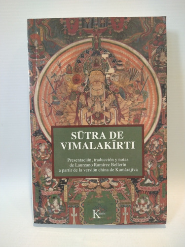 Sutra De Vimalakirti Laureano Ramirez Bellerin Kairos