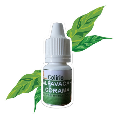 Colírio Natural Alfavaca & Corama