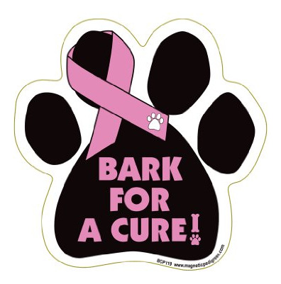 Pet Gifts Usa Bark For A Cure - Soporte Para Patas Contra El
