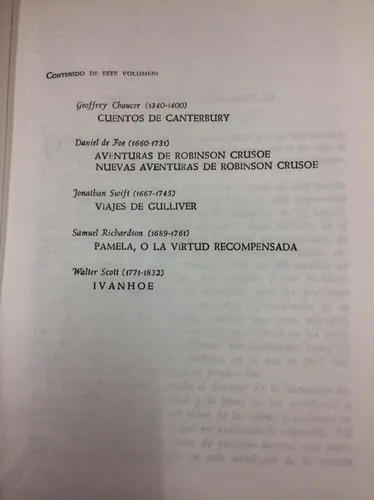 Maestros Ingleses - 5 Tomos - Editorial Planeta - Novelas (Usado)
