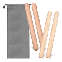 Comprar 2 Pares De Palos De Ritmo Para Niños, Palos Lummi De 8 Pulga