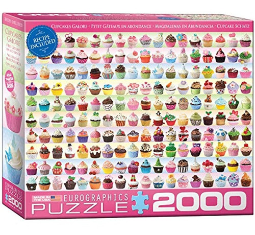 Eurographics Cupcakes Galore Puzzle (2000 Piezas)