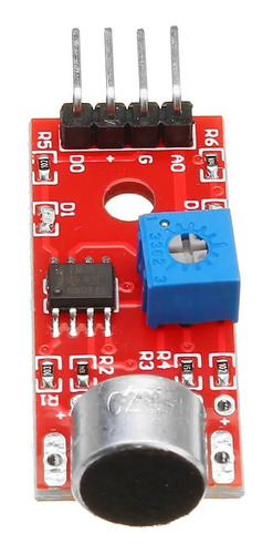 Módulo Sensor De Sonido Micrófono Ajustable Arduino