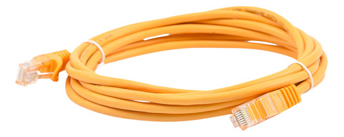 Cable Parcheo Utp Cat5e - 3.0m - Amarillo Coltienda