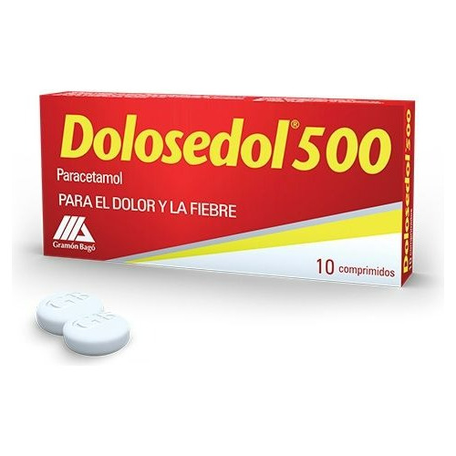 Dolosedol 500mg 10 Unidades