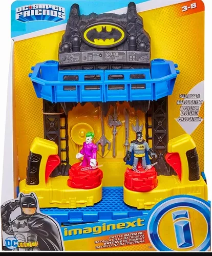 Batalla En La Baticueva Batman Imaginext Dc