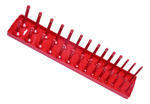 Organizador De Almacenamiento De Bastidor 0.5 Pulgadas Rojo