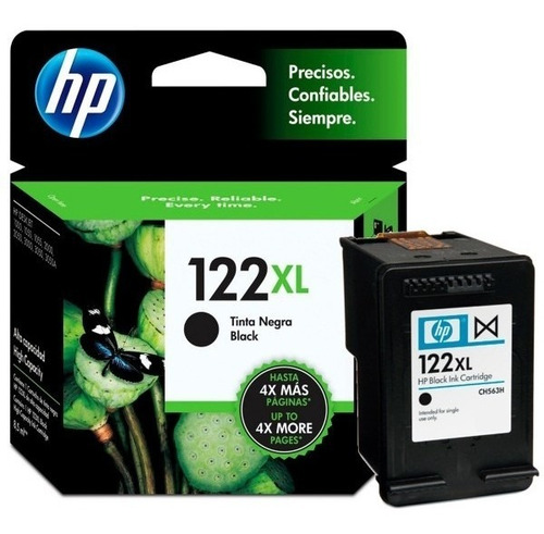 Cartucho Hp 122xl Negro + 122 Tricolor Originales En Combo