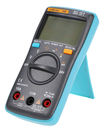 Medidor Digital Lcd, Amperímetro, Voltímetro, Medidor De Ohm